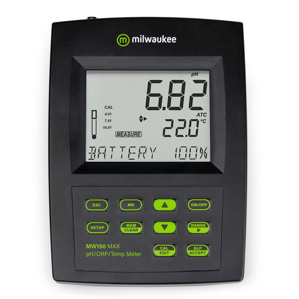 Milwaukee MW150 MAX pH metre - Masaüstü pH ORP Sıcaklık Ölçer