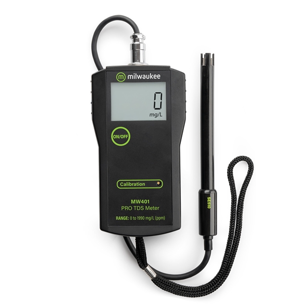 Milwaukee MW401 Taşınabilir Düşük Aralık Toplam Çözünmüş Madde (TDS) Metre
