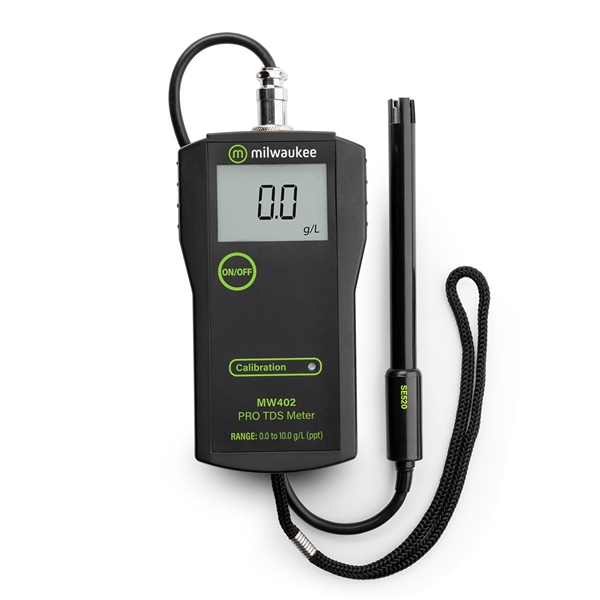 Milwaukee MW402 Taşınabilir Yüksek Aralık İletkenlik (TDS) Metre